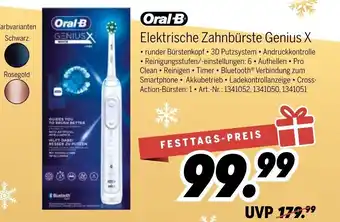 MEDIMAX Oral B Elektrische Zahnbürste Genius X Angebot