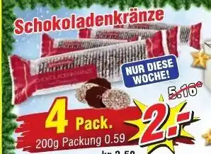 Wiglo Wunderland Schokoladenkränze 200g Angebot