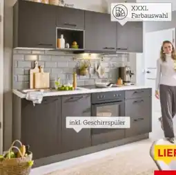 XXXLutz welnova Einbauküche Stripe Angebot