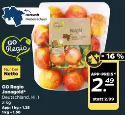 NETTO GO Regio Jonagold Angebot