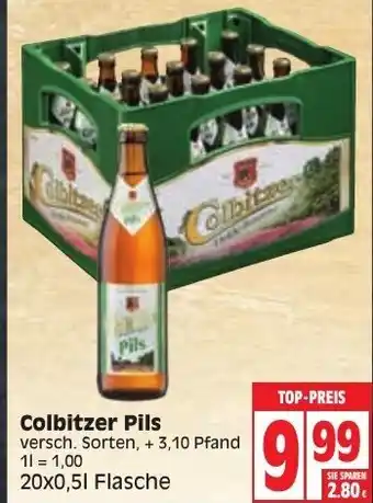 Edeka Colbitzer Pils 20 x 0,5l Angebot