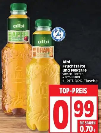 Edeka Albi Fruchsäfte und Nektare Angebot