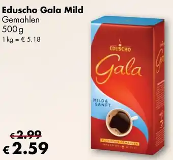 Travel Free Eduscho Gala Mild 500g Angebot