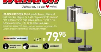 Möbel Wallach Led-tischleuchten Angebot