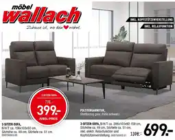 Möbel Wallach Polstergarnitur Angebot