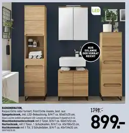 Möbel Wallach Badkombination Angebot