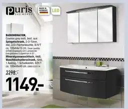 Möbel Wallach Puris badkombination Angebot