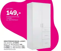 Mömax Drehtürenschrank „lasse“ Angebot