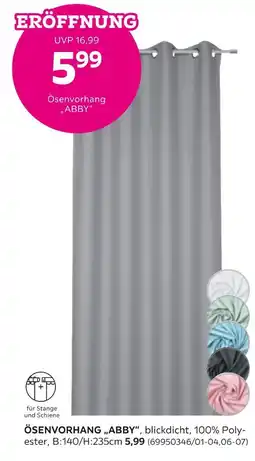 Mömax Ösenvorhang „abby“ Angebot