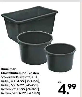 Hellweg Baueimer, mörtelkübel und -kasten Angebot