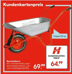 Hellweg Bauschubkarre Angebot
