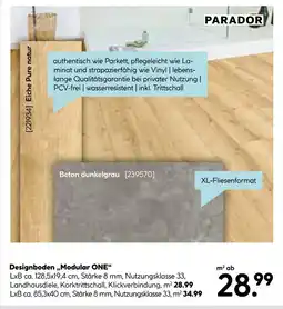 Hellweg Parador designboden „modular one“ Angebot