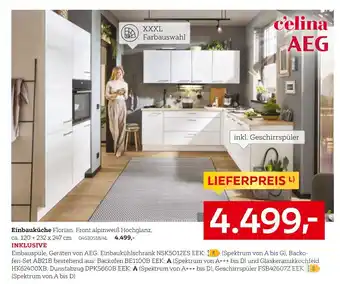 XXXLutz C´elina, aeg einbauküche florian Angebot