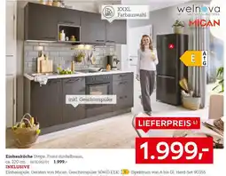 XXXLutz Welnova, mican einbauküche stripe Angebot