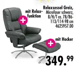 Möbel Boss Relaxsessel greiz Angebot