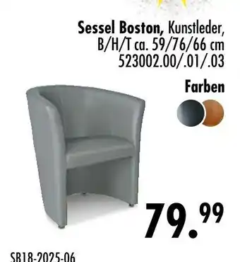 Möbel Boss Sessel boston Angebot