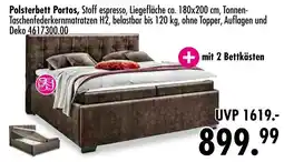 Möbel Boss Polsterbett portos Angebot