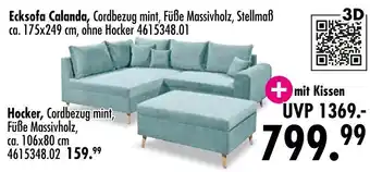Möbel Boss Ecksofa calanda oder hocker Angebot