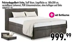 Möbel Boss Polsterdoppelbett evita Angebot