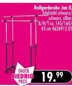 Möbel Boss Rollgarderobe jan ii Angebot