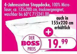 Möbel Boss 4-jahreszeiten steppdecke Angebot