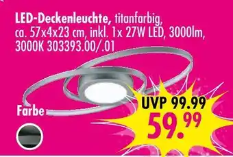 Möbel Boss Led-deckenleuchte Angebot