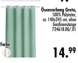 Möbel Boss Ösenvorhang greta Angebot