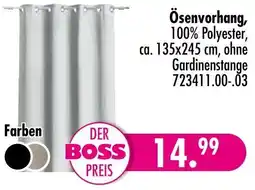 Möbel Boss Ösenvorhang Angebot