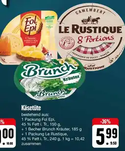 Edeka Fol epi käsetüte Angebot
