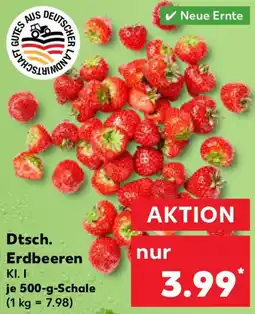 Kaufland Dtsch. Erdbeeren Angebot