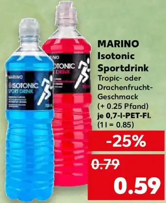 Kaufland MARINO Isotonic Sportdrink Angebot