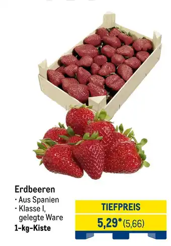 METRO Erdbeeren Angebot