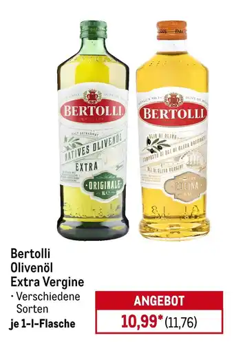 METRO Bertolli olivenöl extra vergine Angebot