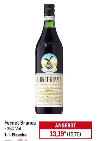 METRO Fernet branca Angebot