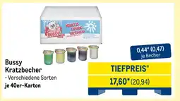 METRO Bussy kratzbecher Angebot