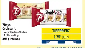 METRO 7days croissant Angebot
