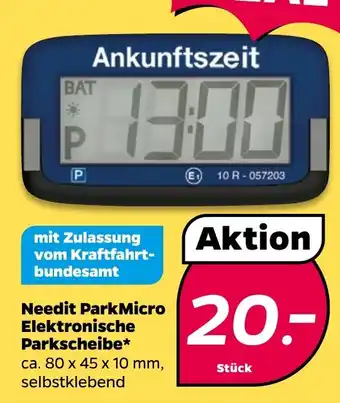 NETTO Needit ParkMicro Elektronische Parkscheibe Angebot