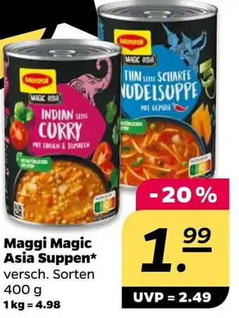 NETTO Maggi Magic Asia Suppen Angebot