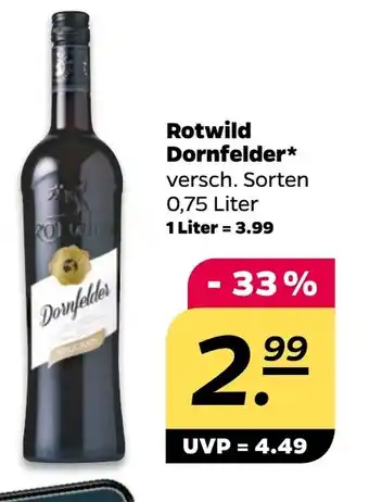 NETTO Rotwild Dornfelder Angebot