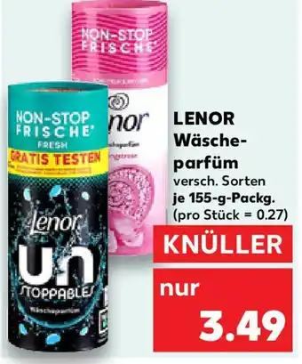 Kaufland LENOR Wäsche- parfüm Angebot