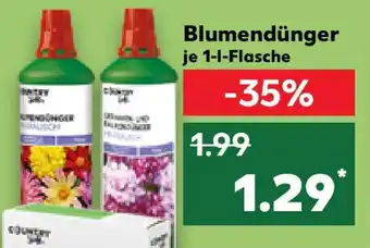 Kaufland Blumendünger Angebot