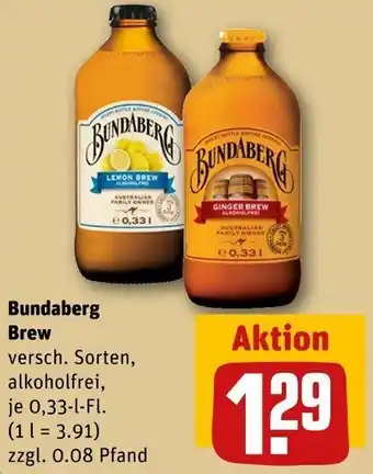 REWE Bundaberg Brew Angebot