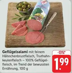Edeka Geflügelsalami Angebot
