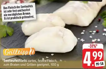 Edeka Seeteufelfilets Angebot