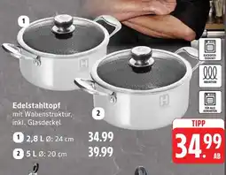 Edeka Edelstahltopf Angebot