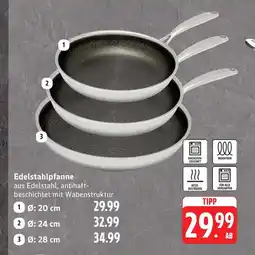 Edeka Edelstahlpfanne Angebot