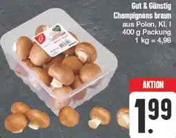 Edeka Gut & Günstig Champignons braun Angebot