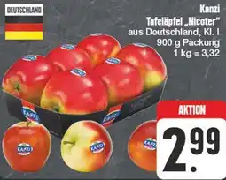 Edeka Kanzi Tafeläpfel ,,Nicoter" Angebot