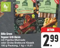 Edeka Billie Green Veganer Grill-Bacon Angebot