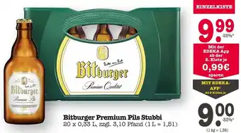 E-Center Bitburger Premium Pils Stubbi Angebot